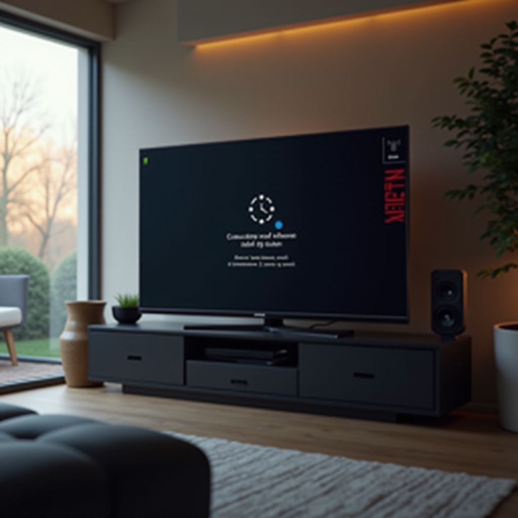 tidak bisa menonton Netflix di Samsung smart TV